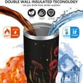 thumbnail image 4 of 1pc Father 30oz Tumbler with Straw & Handle - Insulated Stainless Steel Cup | Holiday Gift for Man Women (Christmas, Valentine's, Birthday), 4 of 7