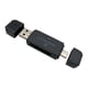 thumbnail image 1 of SGACAI Adaptador lector/escritor de tarjetas USB tipo C a TF y SD 2 en 1, 1 unidad, 1 of 1