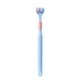 thumbnail image 1 of Cepillo de dientes de 3 lados para adultos, con forma de macarrón, color ✨b F8W3, 1 of 6