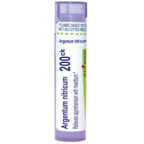 Boiron Argentum Nitricum 200CK, Homeopathic Medicine for Apprehension With Heartburn, 80 Pellets