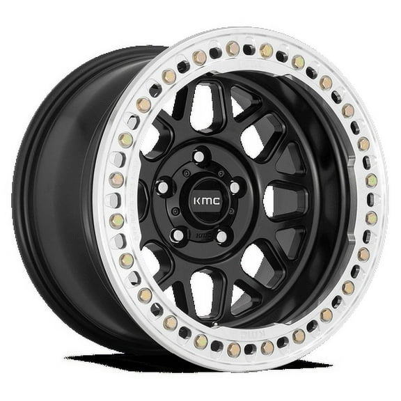 Kmc Km235 Grenade Crawl 17X8.5 5X127 0Et 87.1Cb Satin Black Wheel