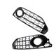 thumbnail image 5 of 2 piezas de cubierta de parrilla de luz antiniebla Durable ABS frontal 8K0807681J01C 8K0807682J01C para Negro brillante kusrkot Marco de lámpara de luz antiniebla, 5 of 8