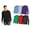 6 Pack Long Sleeve, variant on BILLIONHATS 6 Pack Mens Long Sleeve Colorful T-Shirts, 100% Cotton - Crew Neck Bulk Tees for Men, Wholesale Sleeved Tshirt Packs