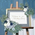 thumbnail image 4 of Wedding Arch Flowers Artificial Flowers Swag Flower Garland Reception Backdrop Style A, 4 of 9