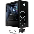 thumbnail image 1 of HP OMEN 40L Gaming/Entertainment Desktop PC (AMD Ryzen 7 5700G 8-Core, GeForce RTX 3070, 64GB RAM, 1TB PCIe SSD + 1TB HDD (3.5), Wifi, Win 11 Home) with G2 Universal Dock, 1 of 6