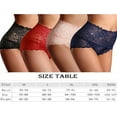 thumbnail image 2 of Culottes Aguichant Taille Haute pour Femmes, String, Strings, Lingerie, sous-Vêtements, Culottes, 2 of 5