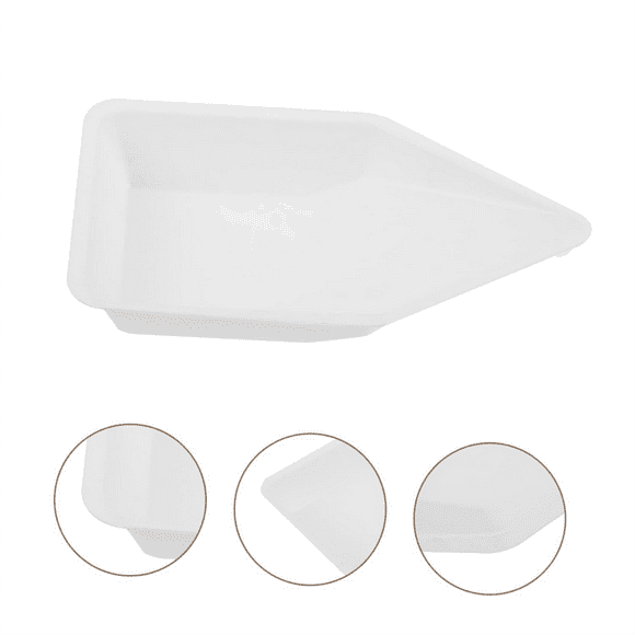 10pcs Weighing Boat Square Tray Small Containers Weighing Dish Weight Boat Lab Weight Bottle