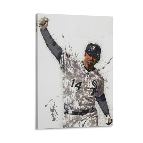 Paul Konerko Canvas Poster Poster Decorative Painting Canvas Wall Art Living Room Posters Bedroom Painting 12x18inch(30x45cm)