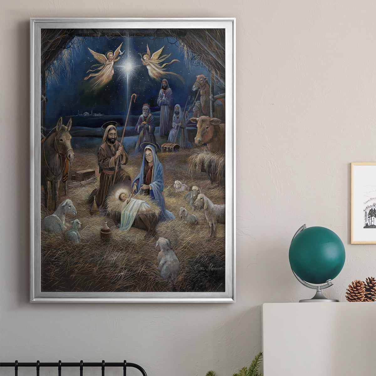 Silent Night Premium Framed Print - Ready to Hang