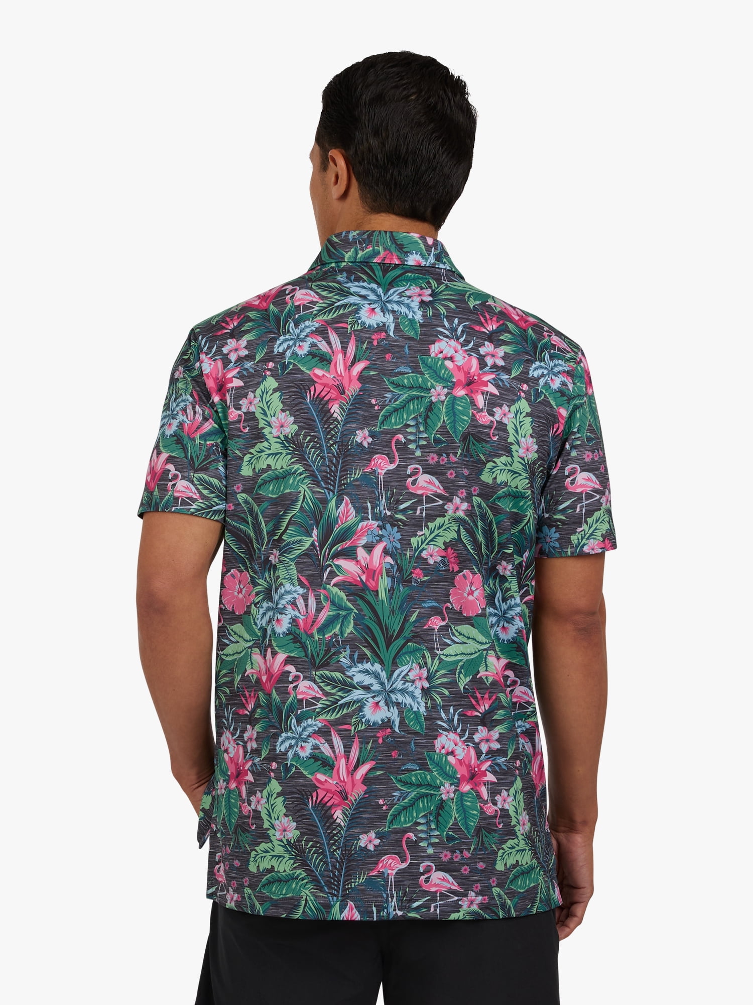 Chaps Men's and Big Men's Everyday Performance Printed Polo Shirt, Sizes S-3XL