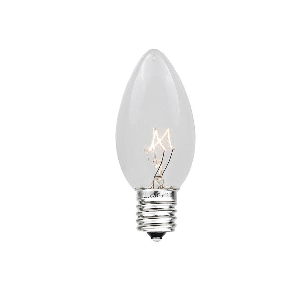 Brightown 25 Pack C7 LED Replacement Christmas Light Bulb Shatterproof Bulbs 