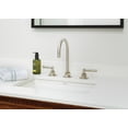 thumbnail image 6 of ROHL Michael Berman Graceline Deck Mounted Widespread Lavatory Faucet with 6 1/2" Reach C-spout Pop-up Waste and Metal Levers in Polished Nickel, 6 of 7