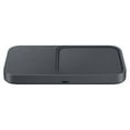 thumbnail image 2 of Samsung 15W Super Fast Wireless Charger DUO Pad with Travel Adapter - Dark Gray - 2 in 1 Stand for Galaxy S22 Ultra, Android Phones, Galaxy Buds, Galaxy Watch, 2 of 5