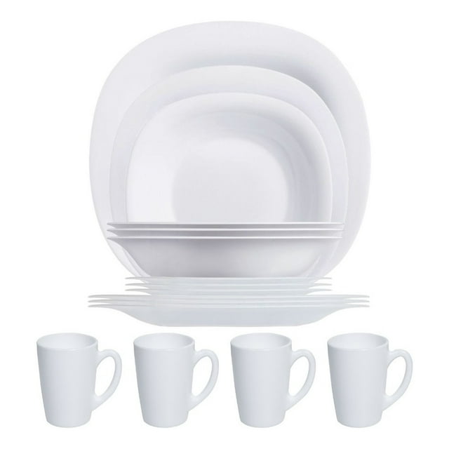 Vajilla De 24 Pzas Moderna De Opal Carine Luminarc Luminarc Carine