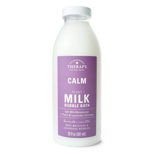Village Naturals Therapy Calm Plant Milk Bubble Bath, 20 oz