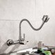 thumbnail image 4 of robinet De Cuisine Robinet Mural En Acier Inoxydable 304 Robinet D'vier Pivotant 360., 4 of 5