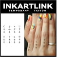 thumbnail image 1 of shiyou-Tattoo Tech, 2 Sheets Medium Semi Permanent Tattoo, Temporary Tattoos, Last 1-2 Weeks, Waterproof, Realistic Look, No Adhesive, No Reflection (Minimalist Lines), 1 of 4