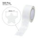 thumbnail image 2 of Uxcell 1 Rollo de Etiquetas Adhesivas de Estrellas de 1 Pulgada 500 Contar/Rollo Blanco, 2 of 6