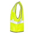 thumbnail image 4 of Kishigo - Double-Pocket Zippered Economy Class 2 Vest - 1537-1538 - Lime - Size: 4XL, 4 of 6