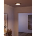 thumbnail image 6 of Alora Lighting FM554211AGMB-5CCT Adelaide 11" Wide Switchable White Led Flush Mount Drum, 6 of 7