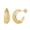 Yellow Gold, variant on Cate & Chloe Oaklynn 18k White Gold Plated Hoop Earrings for Women