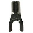thumbnail image 3 of (100) High Temperature Non-Insulated Spade Connector 12-10 Gauge AWG 8# Stud Electrical Wire Terminal - USA, 3 of 5