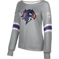 thumbnail image 2 of Girls Youth Epoch Lacrosse Gray Halifax Thunderbirds Boat Neck Pullover Sweatshirt, 2 of 3