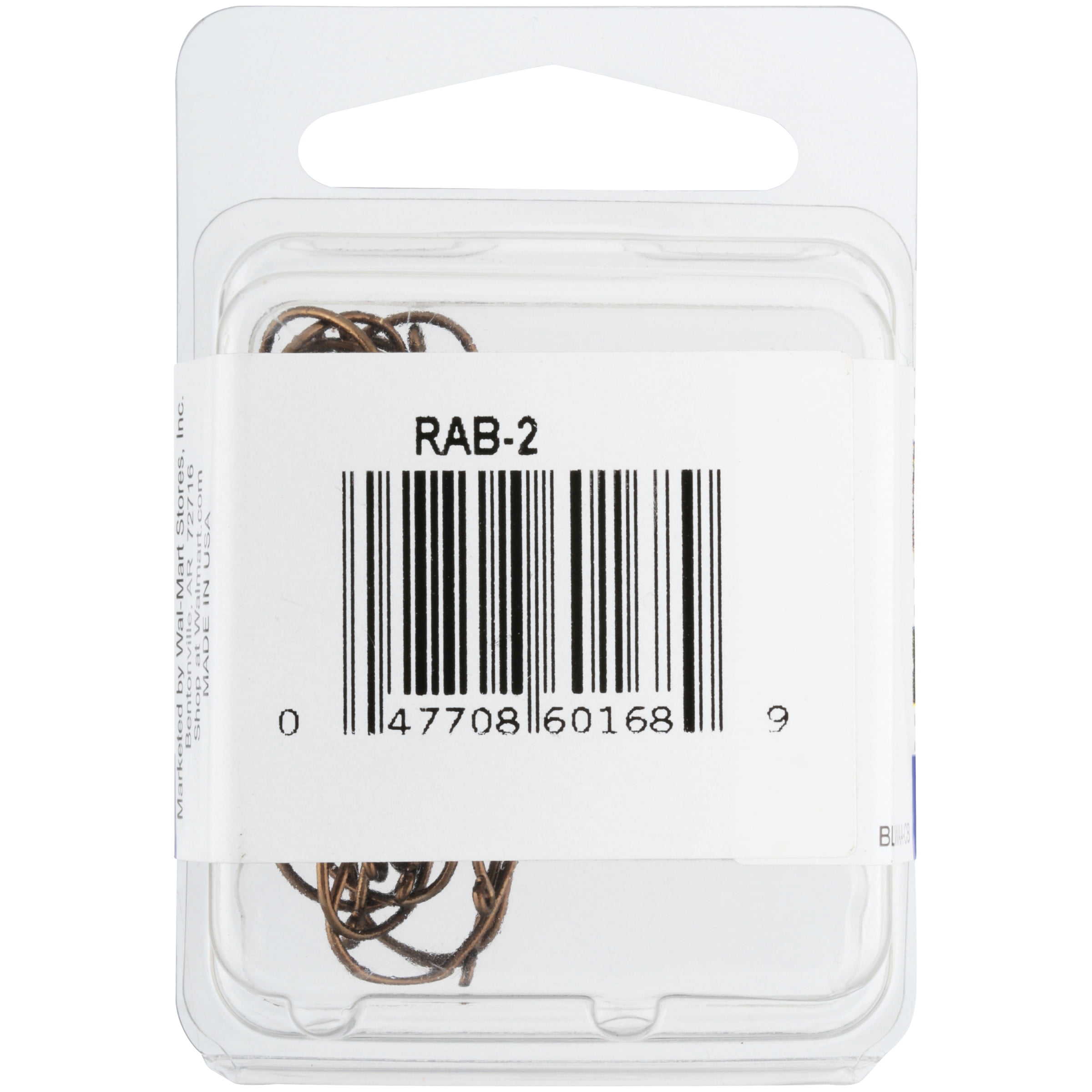Eagle Claw RABW-2 Bronze Aberdeen Panfish Fishhooks 20 Pack