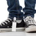 thumbnail image 3 of 4pcs Adjustable Boots Fixing Strap Clips Elastic Windproof Pants Fasteners Holder, 3 of 9