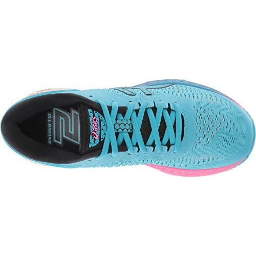 ASICS Gel Kayano 25 Chaussures de Course pour Femmes Aquarium noir 6 B m US