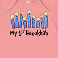 thumbnail image 4 of Inktastic My First Hanukkah with Lit Candles Boys or Girls Baby Bodysuit, 4 of 5
