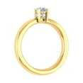 thumbnail image 2 of 1/3 Carat 4-Prong Set Diamond Engagement Ring in 14K Yellow Gold (Ring Size 5.5) (I1-I2 Clarity), 2 of 4