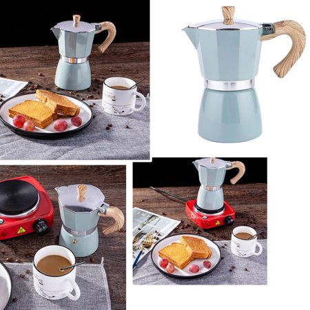 Coffee Maker Aluminium Octagonal Moka Coffee Pot ;Aluminium Pot ...