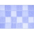 thumbnail image 1 of Ahgly Company Indoor Rectangle Checkered Blue Modern Area Rugs, 6' x 9', 1 of 4