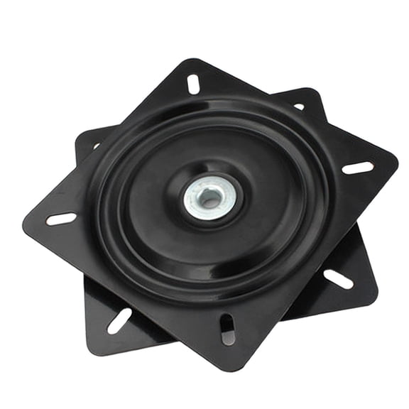 Swivel Plate Seat Base Mount Plate Heavy Duty Steel Construction for Bar Stools Boat Chairs and Furniture