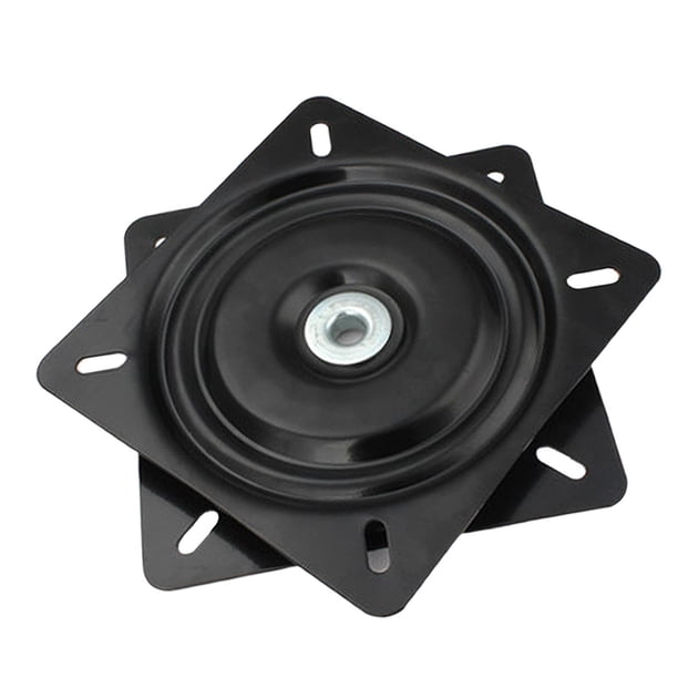 Taburete de bar resistente con placa giratoria de acero para asiento de barco, base de montaje giratoria revestida para 8 pulgadas de 15 mm de grosor