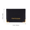 thumbnail image 3 of EeaseCA 1pc Convenient PU leather Cards Pack Bank ID Protective Cover, 3 of 8