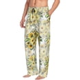 thumbnail image 6 of Sikiie Daisies And Wildflowers Mens Pajama Pants Sleep & Lounge Pants, PJ Bottoms With elastic waistb and Pockets XX-Large, 6 of 6