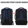 thumbnail image 4 of Mochila Vancropak Carry On de 40 L ampliable para viajes, color azul, 4 of 9