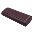 thumbnail image 4 of FITYLE Eyeglasses Box Eyewear Display Lightweight Storage Organizer Easy to Clean Multiuse PU Leather Glasses Case Sunglasses Holder Coffee, 4 of 10