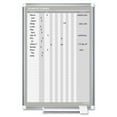 thumbnail image 1 of Bi-Silque Visual Communication Products GA02109830 In-Out Magnetic Dry Erase Board, 24 x 36 in., Silver Frame, 1 of 1