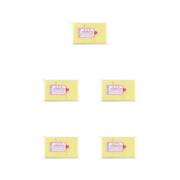 Removedor de esmalte de uñas Seitruly 600 unids/set de algodón limpieza de pedicura
