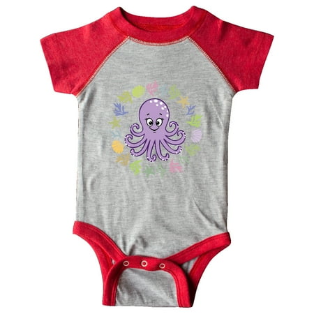 

Inktastic Octopus Cute Girls Outfit Gift Baby Girl Bodysuit
