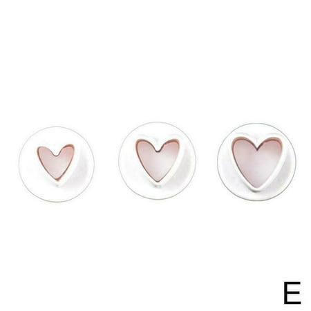 

3/4Pcs Star Fondant Decorating Biscui Plunger Cutter Tools Cake Mould D7K3 V3W7