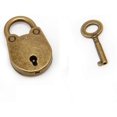 thumbnail image 2 of NETSENG 3 Pcs mini Cadenas en Laiton style antique avec Clé, 2 of 6