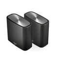 thumbnail image 3 of ASUS ZenWiFi AX Whole-Home Tri-band Mesh WiFi 6 System (XT8-BLACK)-2 pack, Coverage up to 5,500 sq.ft/6+rooms, 6.6Gbps, 3 SSIDs, life-time free network security and parental controls, 2.5G port, 3 of 6
