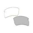 thumbnail image 2 of Vonxyz Clear Black Photochromic Activated Lenses Replacement for Oakley Flak 2.0 XL OO9188 Sunglass, 2 of 5