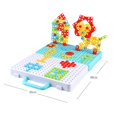 thumbnail image 1 of Taladro eléctrico Tuerca Desmontaje Match Tool Juguetes Niños Bloques ensamblados educativos Juegos de herramientas para, 1 of 2
