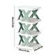 thumbnail image 3 of Organizador de zapatos de plástico - Estantería de almacenamiento de 5 niveles que ahorra espacio, ABS multicapa apilable para armario, entrada y residencia, 3 of 7
