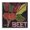 Bohemian Botanical Beets Harvest, variant on Stupell Industries French Country Bok Choy Leafy Vegetable Canvas Art, 17 x 17, by Nancy Overton